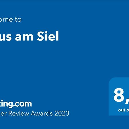 Haus Am Siel Villa Dornumersiel Eksteriør billede
